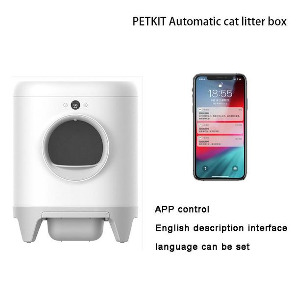 other cat supplies intelligent automatic litter box fully enclosed self cleaning tray shoveling machine arenero gato pet product
other cat supplies intelligent automatic litter box fully enclosed self cleaning tray shoveling machine arenero gato pet product