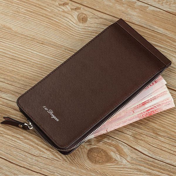 wallets fashion multifunctional bank card package trend mobile phone bag business student wallet case, Red;black
wallets fashion multifunctional bank card package trend mobile phone bag business student wallet case, Red;black