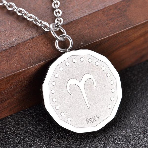 pendant necklaces couples necklace for women men zodiac 316l stainless steel constellations wholesale, Silver
pendant necklaces couples necklace for women men zodiac 316l stainless steel constellations wholesale, Silver