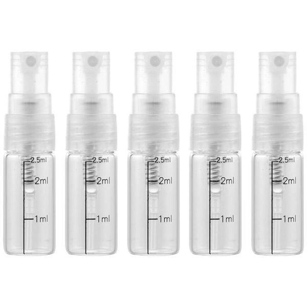 storage bottles & jars 10 pcs 2.5ml scale spray bottle glass small empty perfume liquid dispenser for make and skin care use (white)
storage bottles & jars 10 pcs 2.5ml scale spray bottle glass small empty perfume liquid dispenser for make and skin care use (white)