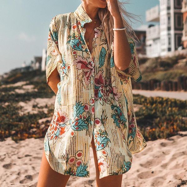 sunscreen seaside holiday swimsuit cover up chiffon beach casual loose shirt cardigan turn tleneck bikini summer 2021 women's swimwear, White;black
sunscreen seaside holiday swimsuit cover up chiffon beach casual loose shirt cardigan turn tleneck bikini summer 2021 women's swimwear, White;black