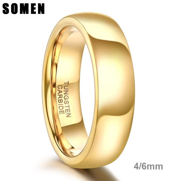 wedding rings somen gold color tungsten ring couple for men women classic wedding/engagement band 4/6mm special write name/logo/da, Slivery;golden
wedding rings somen gold color tungsten ring couple for men women classic wedding/engagement band 4/6mm special write name/logo/da, Slivery;golden