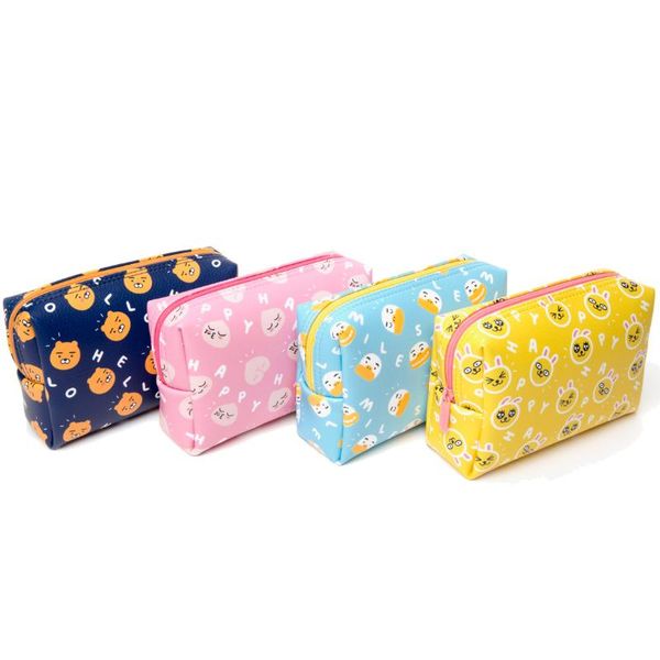 cartoon printed cosmetic bags waterproof pu leather travel wash portable makeup organizer bag & cases
cartoon printed cosmetic bags waterproof pu leather travel wash portable makeup organizer bag & cases