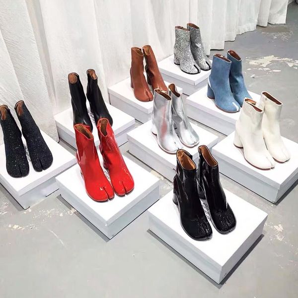 boots 10 color 34-42 split toe genuine cow leather ankle women round chunky high heels short shoes ninja tabi boot, Black
boots 10 color 34-42 split toe genuine cow leather ankle women round chunky high heels short shoes ninja tabi boot, Black