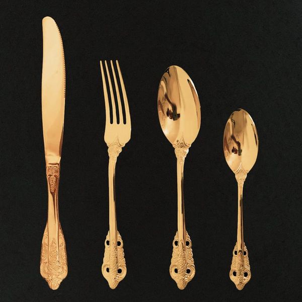 dinnerware sets 24pcs luxury rose gold cutlery set flatware 18/10 stainless steel tableware silverware dinner fork knife spoon
dinnerware sets 24pcs luxury rose gold cutlery set flatware 18/10 stainless steel tableware silverware dinner fork knife spoon