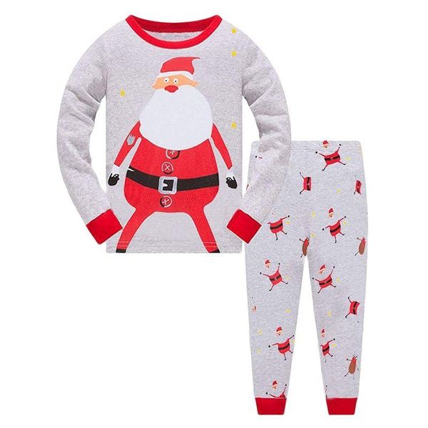 pajamas christmas kids sets children home service boys girls clothing santa claus print hedging sleepwear 2pcs, Blue;red
pajamas christmas kids sets children home service boys girls clothing santa claus print hedging sleepwear 2pcs, Blue;red