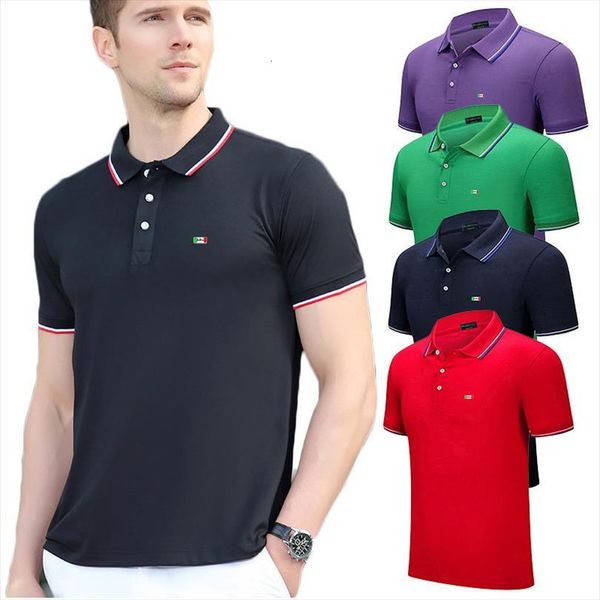 spring shirt casual fashion mens polos classic embroidery summer business short sleeve, White;black
spring shirt casual fashion mens polos classic embroidery summer business short sleeve, White;black