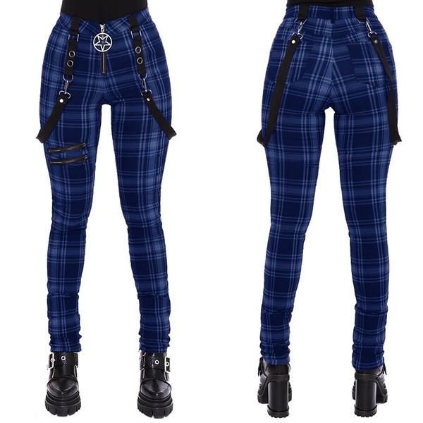 women's pants & capris waist pant summer women punk trousers streetwear long bottoms woman y2k spring fashion plaid high zipper gothic, Black;white
women's pants & capris waist pant summer women punk trousers streetwear long bottoms woman y2k spring fashion plaid high zipper gothic, Black;white