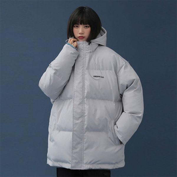 women's winter down jacket harajuku oversize puffer parkas gothic korean quilted coats for women za jackets female 211216, Black
women's winter down jacket harajuku oversize puffer parkas gothic korean quilted coats for women za jackets female 211216, Black