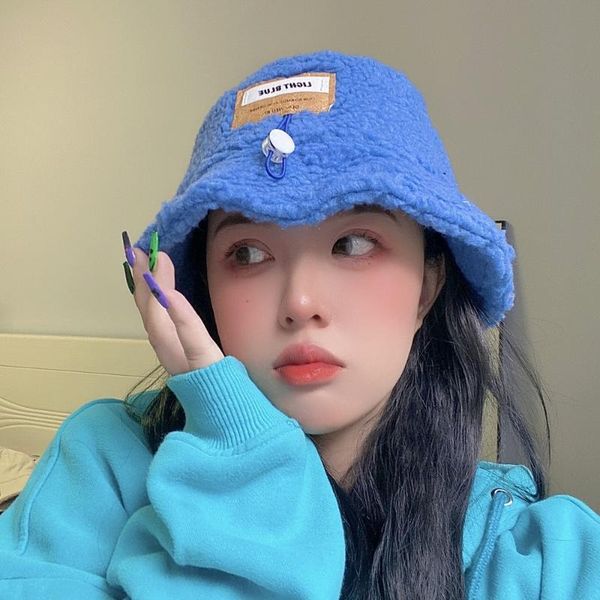 wide brim hats autumn and winter solid color fisherman hat lamb wool letters warm men women fashion couple plush trend, Blue;gray
wide brim hats autumn and winter solid color fisherman hat lamb wool letters warm men women fashion couple plush trend, Blue;gray