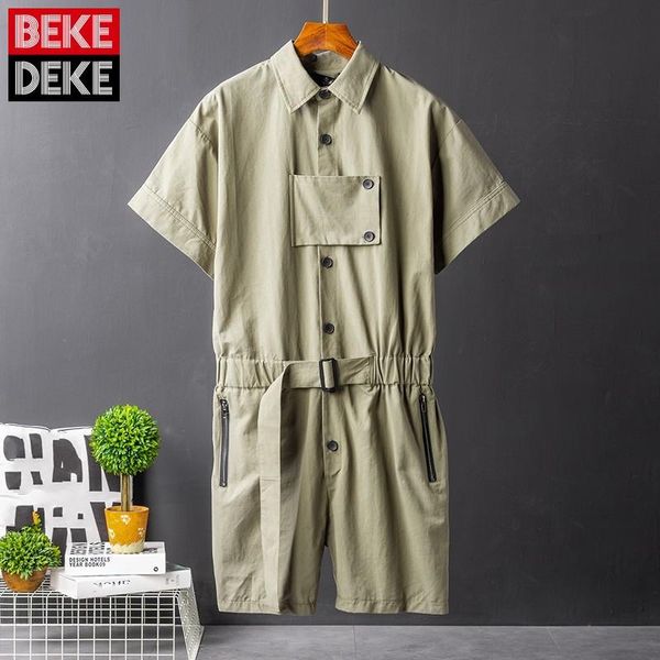 men's shorts 2021 summer short jumpsuits concise mens hip hop vintage sleeve solid loose straight pockets male fashion playsuit, White;black
men's shorts 2021 summer short jumpsuits concise mens hip hop vintage sleeve solid loose straight pockets male fashion playsuit, White;black