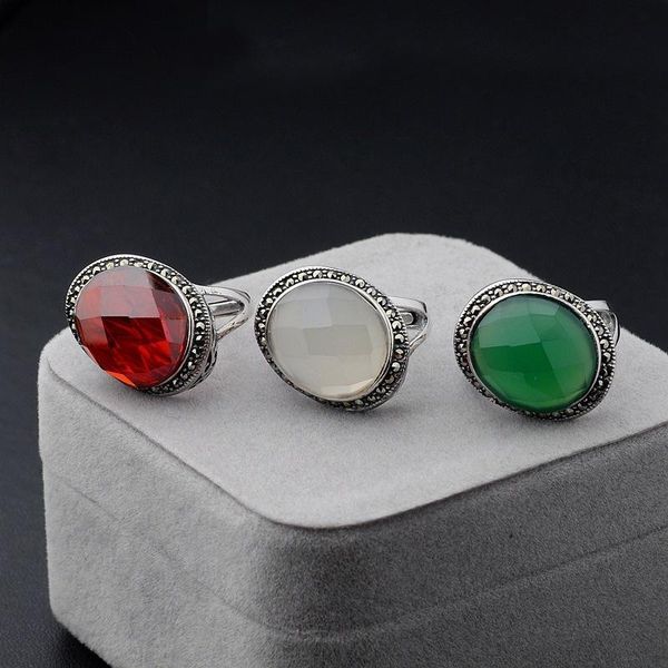 cluster rings silver plane pomegranate red, green and white jade pulp agate ring opening exaggerated mustard restoring ancient ways, Golden;silver
cluster rings silver plane pomegranate red, green and white jade pulp agate ring opening exaggerated mustard restoring ancient ways, Golden;silver