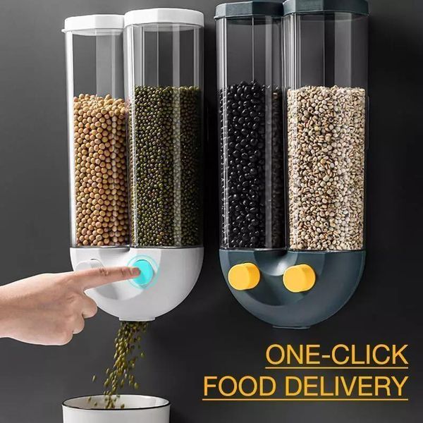 storage bottles & jars push-type wall-mounted cereals tank kitchen waterproof sealed grains dispenser organization tb
storage bottles & jars push-type wall-mounted cereals tank kitchen waterproof sealed grains dispenser organization tb