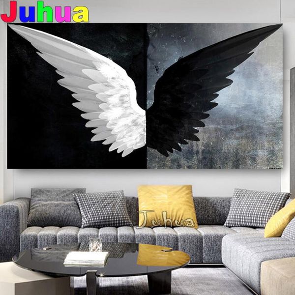 diamond painting black white angel wings big size 5 d cross stitch mosaic full square 3d embroidery round drill
diamond painting black white angel wings big size 5 d cross stitch mosaic full square 3d embroidery round drill
