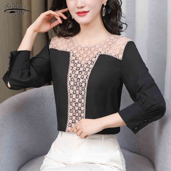 fashion hollow out chiffon women shirt office lady plaid o neck blouse and black plus size female clothing 13222 210508, White
fashion hollow out chiffon women shirt office lady plaid o neck blouse and black plus size female clothing 13222 210508, White