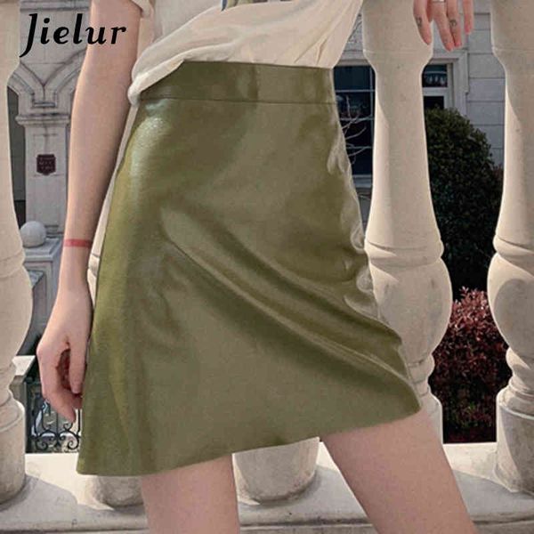 jielur fashion women skirts high waist a-line pu faux leather skirt lady summer high street lake green faldas mujer s-xl 210412, Black
jielur fashion women skirts high waist a-line pu faux leather skirt lady summer high street lake green faldas mujer s-xl 210412, Black