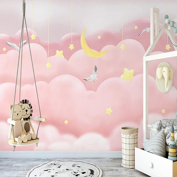 wallpapers po wallpaper modern nordic style hand-painted pink clouds starry sky fantasy children's bedroom background wall mural fresco
wallpapers po wallpaper modern nordic style hand-painted pink clouds starry sky fantasy children's bedroom background wall mural fresco
