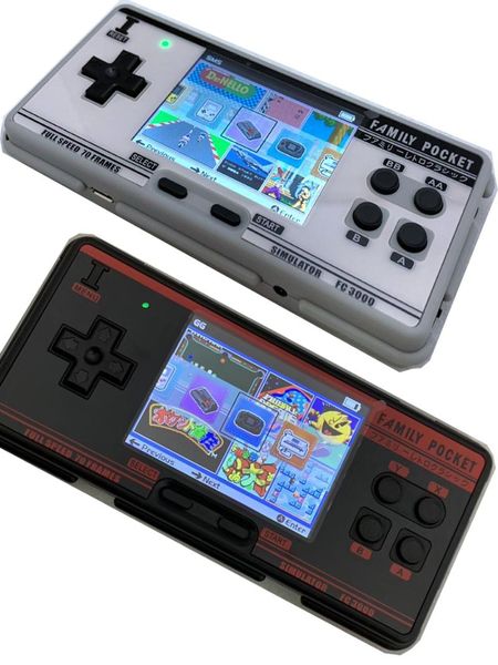 classic handheld game console abs shell gray black 2gb 1094 games 3 inch hd screen tv output portable video players
classic handheld game console abs shell gray black 2gb 1094 games 3 inch hd screen tv output portable video players