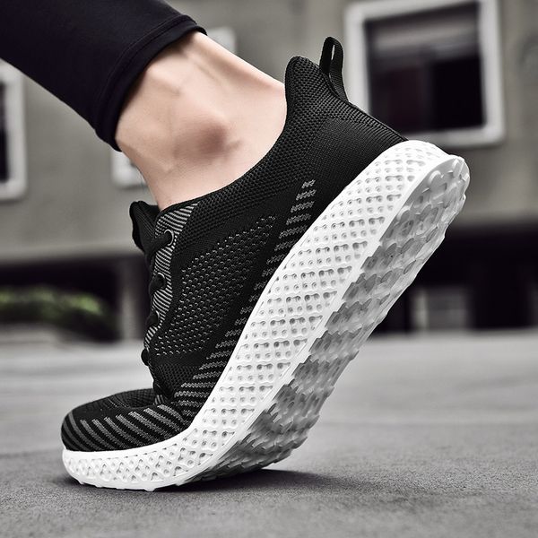 sneakers womens mens running shoes breathable knitted fabric lace up athletic trainers size eur 38-46 code: lx18-0507
sneakers womens mens running shoes breathable knitted fabric lace up athletic trainers size eur 38-46 code: lx18-0507