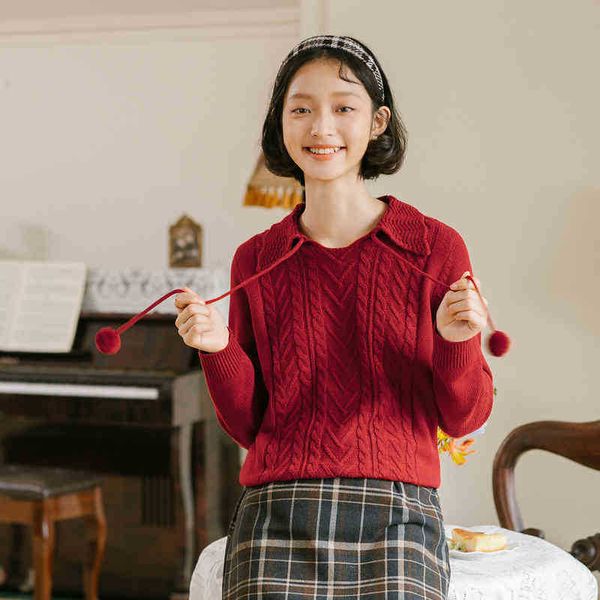 women's sweaters sweater retro artsy winter fur ball decoration young lady pullover sweater jj9b, White;black
women's sweaters sweater retro artsy winter fur ball decoration young lady pullover sweater jj9b, White;black