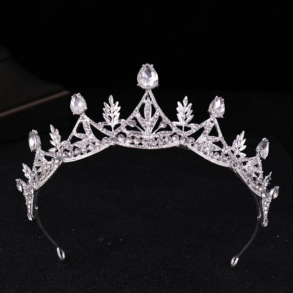 new hair jewelry silver color crystal tiara crown rhinestone wedding party prom bridal tiara headpiece wedding hair accessoriesdio chan cont, Golden;white
new hair jewelry silver color crystal tiara crown rhinestone wedding party prom bridal tiara headpiece wedding hair accessoriesdio chan cont, Golden;white