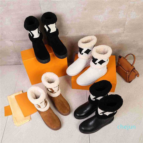 designer- women flat ankle boots fashion wool printed rubber sole martin booted ladies winter snow boot shoes, Black
designer- women flat ankle boots fashion wool printed rubber sole martin booted ladies winter snow boot shoes, Black