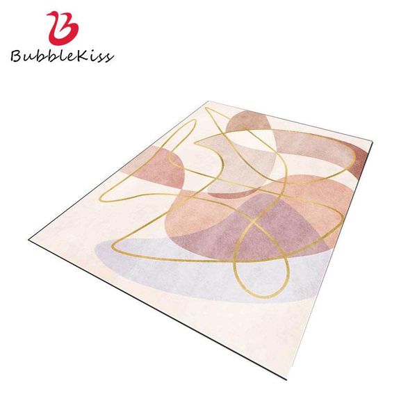 carpets bubble kiss for living room pink golden line modern home area rugs customized rectangle bedroom decor non-slip floor mat
carpets bubble kiss for living room pink golden line modern home area rugs customized rectangle bedroom decor non-slip floor mat
