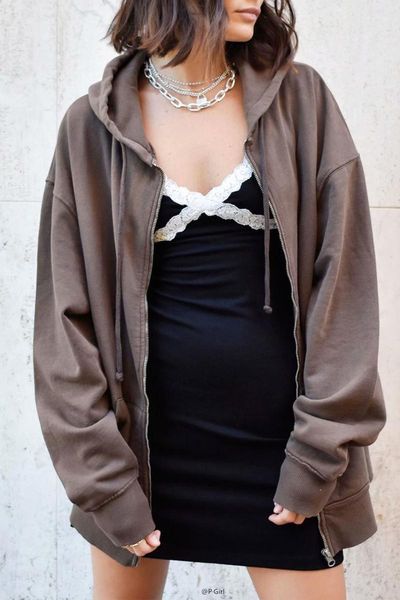 women's jackets women autumn winter zipper cotton cardigan long sleeve jacket hoddie loose coat fashion coats clothing, Black;brown
women's jackets women autumn winter zipper cotton cardigan long sleeve jacket hoddie loose coat fashion coats clothing, Black;brown
