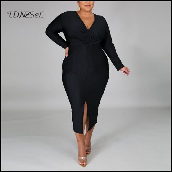 casual dresses black plus size women dress elegant v neck long sleeve skinny mid-calf winter lady rose red evening party custom, Black;gray
casual dresses black plus size women dress elegant v neck long sleeve skinny mid-calf winter lady rose red evening party custom, Black;gray