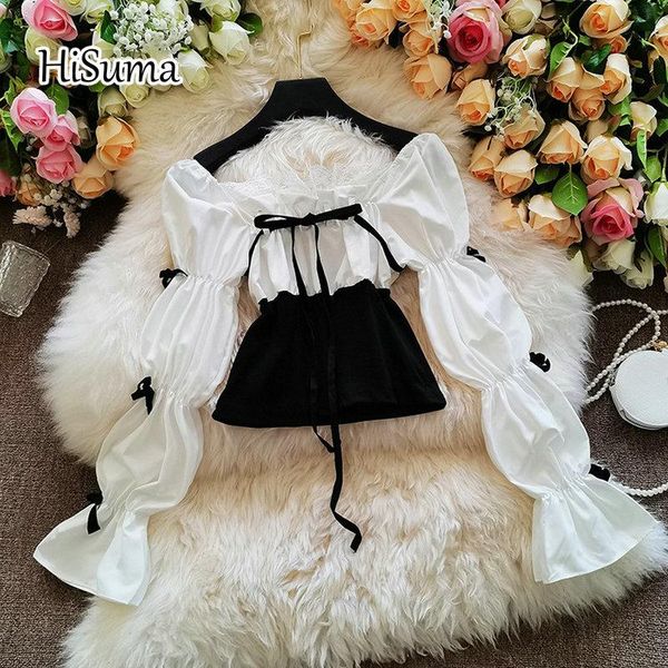 autumn female slash neck lantern sleeve slim lace cotton with knitted shirt women's solid lace-up blouse women shirts blouses &, White
autumn female slash neck lantern sleeve slim lace cotton with knitted shirt women's solid lace-up blouse women shirts blouses &, White