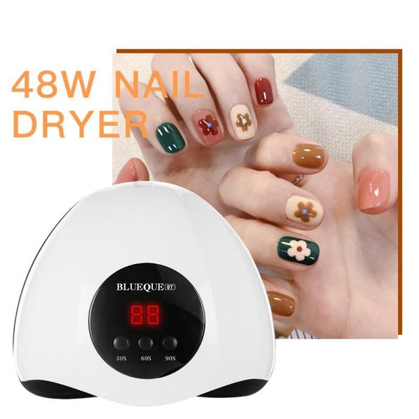 nail dryers 48w lamp dryer quickly dry uv led potherapy drying gel polish 90/60s timer manicure art tslm2
nail dryers 48w lamp dryer quickly dry uv led potherapy drying gel polish 90/60s timer manicure art tslm2