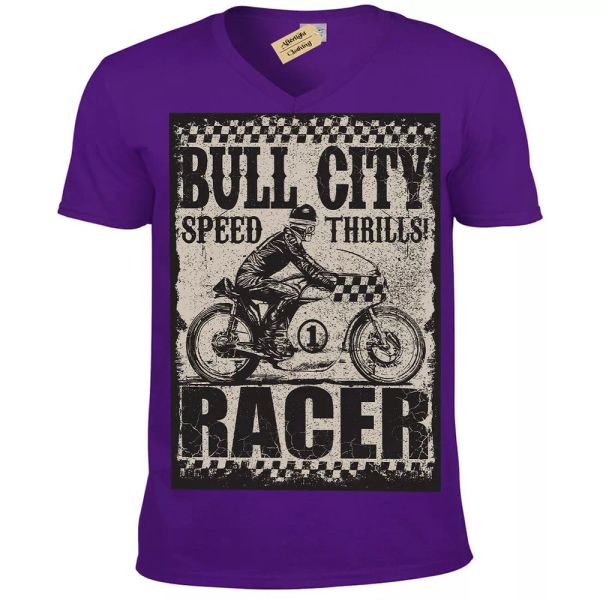 toro city camiseta speed emociones corredor motero moto hombre cuello en v, White;black
toro city camiseta speed emociones corredor motero moto hombre cuello en v, White;black