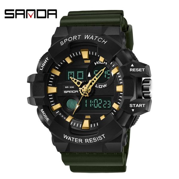 wristwatches sanda men's watches military sports quartz watch men waterproof s relogio masculino 780, Slivery;brown
wristwatches sanda men's watches military sports quartz watch men waterproof s relogio masculino 780, Slivery;brown