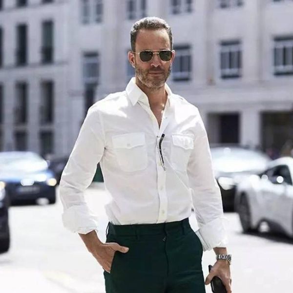 men's casual shirts 2021 spring and summer products european american military style long sleeve shirt double pocket white, White;black
men's casual shirts 2021 spring and summer products european american military style long sleeve shirt double pocket white, White;black