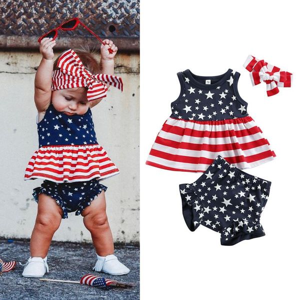 clothing sets 0-24m baby girls independence day outfits tank shorts bow headband american flag print 3pcs set, White
clothing sets 0-24m baby girls independence day outfits tank shorts bow headband american flag print 3pcs set, White