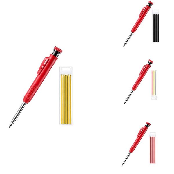 highlighters solid wood carpenter pencil set for construction, with 7 refills, built-in sharpener,for woodworking architect, Black;red
highlighters solid wood carpenter pencil set for construction, with 7 refills, built-in sharpener,for woodworking architect, Black;red