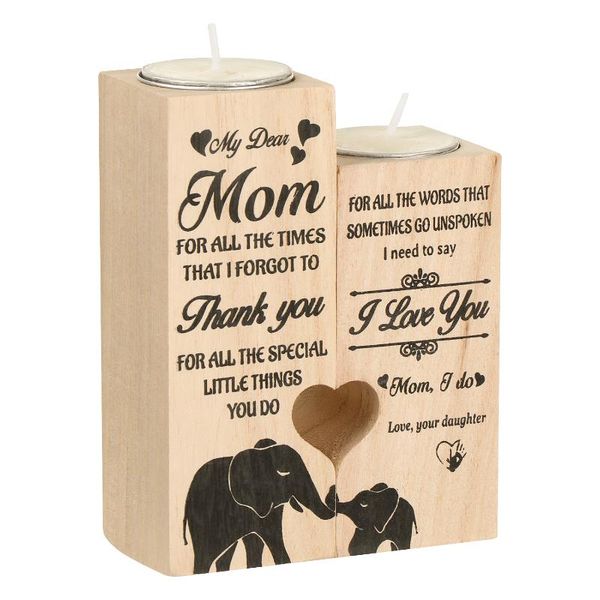 to my mom heart-shaped craft wooden candle holder candlestick shelf mother's day decoration gift candlesticks home holders
to my mom heart-shaped craft wooden candle holder candlestick shelf mother's day decoration gift candlesticks home holders
