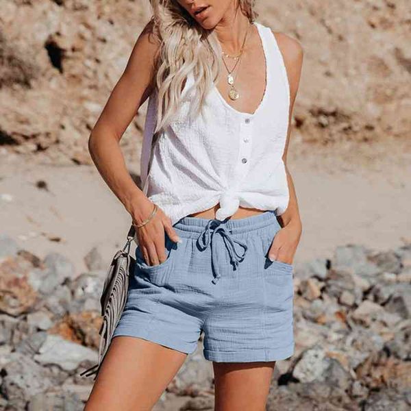 summer casual drawstring elastic women shorts knee length bermuda large size plus, White;black
summer casual drawstring elastic women shorts knee length bermuda large size plus, White;black