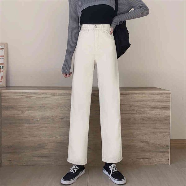 jeans apricot brim pants 2021 spring and in autumn women's high retro fashion pantalones mujer cows, Blue
jeans apricot brim pants 2021 spring and in autumn women's high retro fashion pantalones mujer cows, Blue