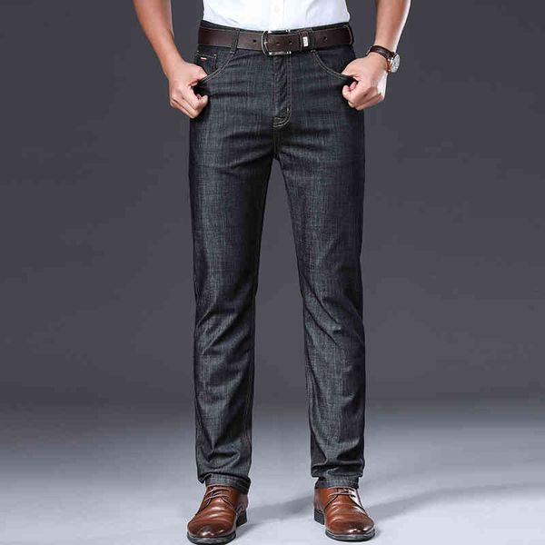 BROWON Brand 2021 Men Summer Thin Breathable Soft Mid Straight Regular Men's Jeans Trousers Vintage Mens Clothing, Blue
BROWON Brand 2021 Men Summer Thin Breathable Soft Mid Straight Regular Men's Jeans Trousers Vintage Mens Clothing, Blue