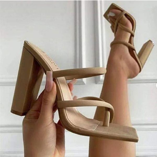 dress shoes women sandal sprint strappy heels sandals slippers high flip flops square toe slides party lady brown colors, Black
dress shoes women sandal sprint strappy heels sandals slippers high flip flops square toe slides party lady brown colors, Black