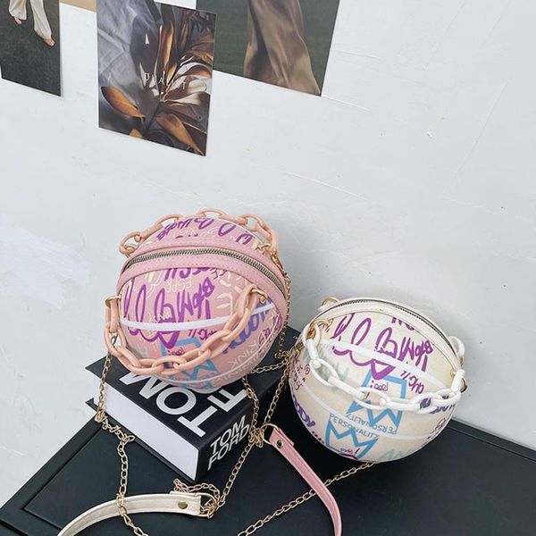 evening bags women graffiti chain basketball shoulder fashion ladies pu leather handbags girls brief casual messenger
evening bags women graffiti chain basketball shoulder fashion ladies pu leather handbags girls brief casual messenger