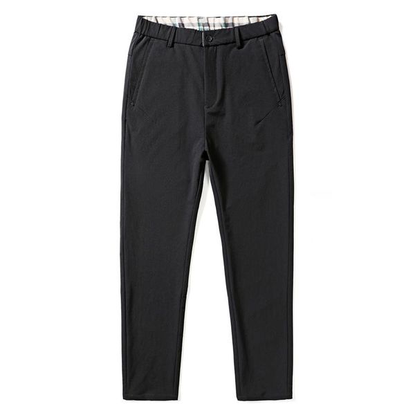 men's pants stretch fabric fitted casual 2021 spring brand clothing classic clamshell pocket trousers black gray
men's pants stretch fabric fitted casual 2021 spring brand clothing classic clamshell pocket trousers black gray