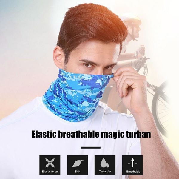 scarves elastic breathable magic turban multifunctional headgear face cover headband neck sleeve dustproof washable outdoor bandanas, Blue;gray
scarves elastic breathable magic turban multifunctional headgear face cover headband neck sleeve dustproof washable outdoor bandanas, Blue;gray