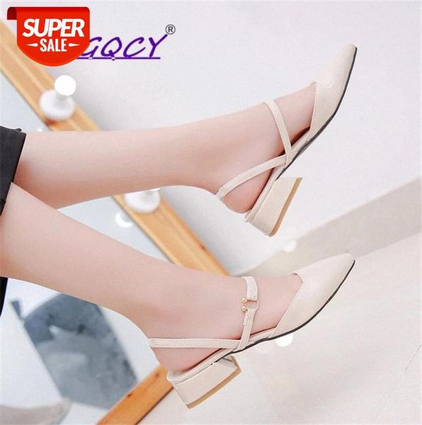 New Pointed Toe Riband summer pumps women shoes Slip-On Fashion Buckle Strap Square heel Patent Leather Party female #e43w, Black
New Pointed Toe Riband summer pumps women shoes Slip-On Fashion Buckle Strap Square heel Patent Leather Party female #e43w, Black