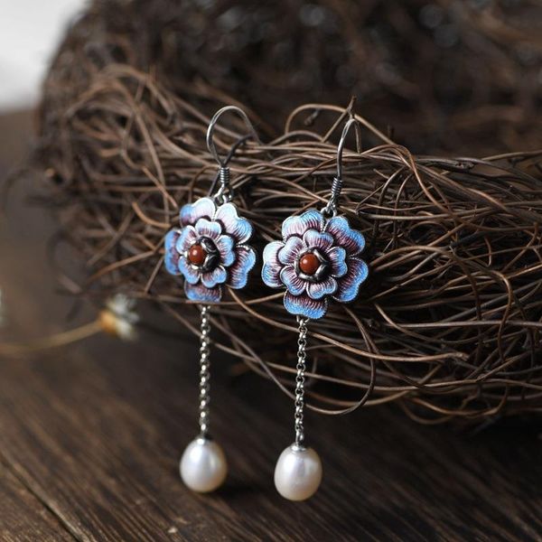 dangle & chandelier natural kan jade silver burnt blue enamel inlaid pearl long earrings chinese style retro charm ladies brand jewelry
dangle & chandelier natural kan jade silver burnt blue enamel inlaid pearl long earrings chinese style retro charm ladies brand jewelry