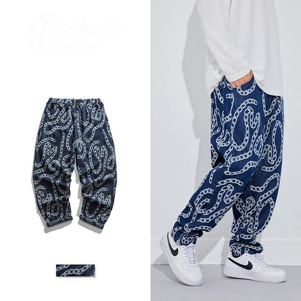 men's jeans fashion men's oversized hip hop pants floral embroidery denim trousers loose fit flower bottoms elastic waist, Blue
men's jeans fashion men's oversized hip hop pants floral embroidery denim trousers loose fit flower bottoms elastic waist, Blue
