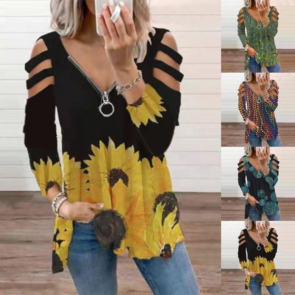 women's blouses & shirts womens v-neck zipper color fold casual blouse tunics tee shirst loose bluses plus size blusas 2021, White
women's blouses & shirts womens v-neck zipper color fold casual blouse tunics tee shirst loose bluses plus size blusas 2021, White