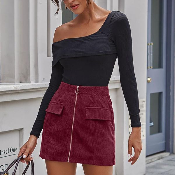 skirts jaycosin 2021 fashion women corduroy zipper skirt high waist a-line ladies party nightclub solid bodycon mini 0114, Black
skirts jaycosin 2021 fashion women corduroy zipper skirt high waist a-line ladies party nightclub solid bodycon mini 0114, Black