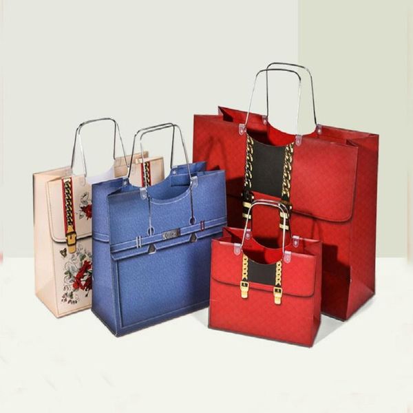 gift wrap shopping bag handbag kraft paper packaging fashion clothing with handle personalization brand logo printing
gift wrap shopping bag handbag kraft paper packaging fashion clothing with handle personalization brand logo printing